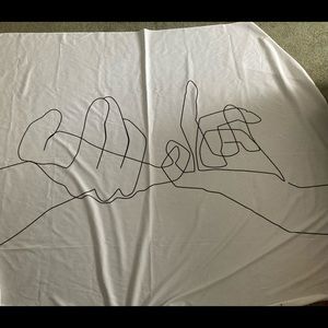 Pinky Promise tapestry